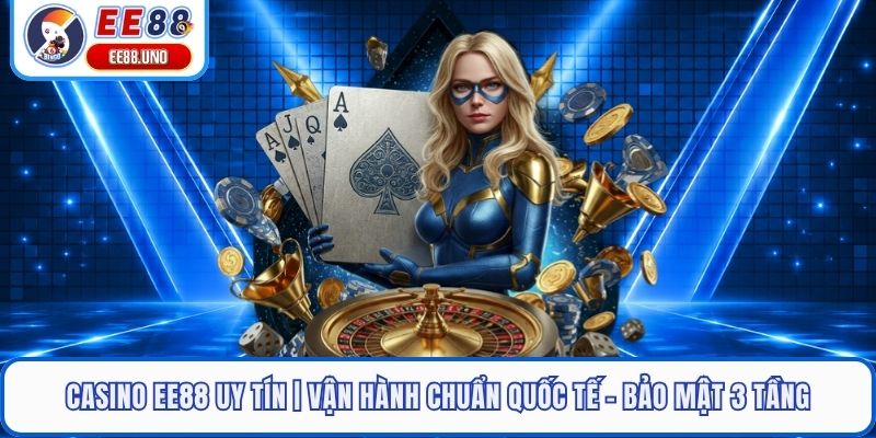 Casino EE88 Uy Tín | Vận Hành Chuẩn Quốc Tế - Bảo Mật 3 Tầng