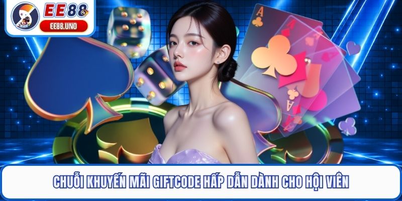  Chuỗi khuyến mãi giftcode hấp dẫn dành cho hội viên