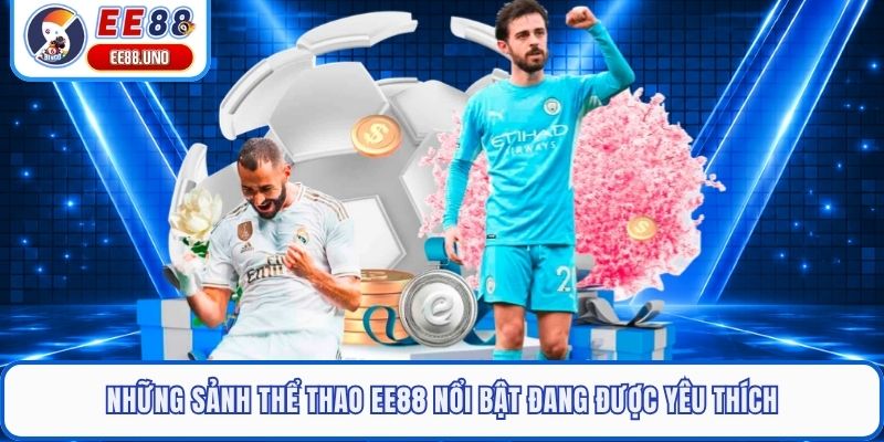 Những sảnh thể thao EE88 nổi bật đang được yêu thích
